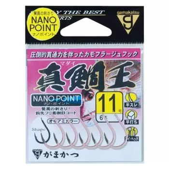 Gamakatsu Red Sea Bream King Nano Point Krill Color 68713 Нет. 9