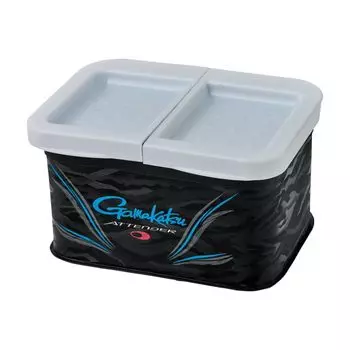 Gamakatsu Sachet Case (2 rooms) (ATTENDER) GM2560 Black (ATTENDER)