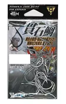 Gamakatsu Single Hook Nukiishi Sea Bream No. 20 15 Pieces Duralumin Silver 67952