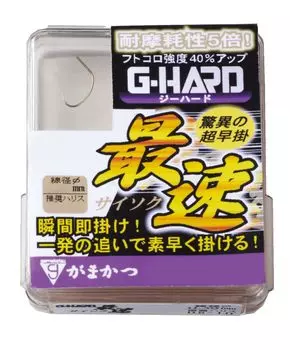 Gamakatsu Single Hook The Box G-HARD Самый быстрый Нет. 6.5 84 шт. Коричневый 68308