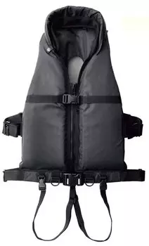 Спасательный жилет Gamakatsu Spectra Rocktrek PFD, плавающий жилет LE902, игровой жилет, легкий жилет Rockshore чёрный