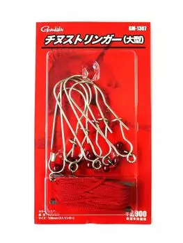 Gamakatsu Stringer Chinu Stringer Set Large 108mm Silver GM1307