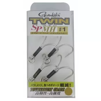 Gamakatsu Treble Hook Rose Rose TGW Twin SP-MH Silver