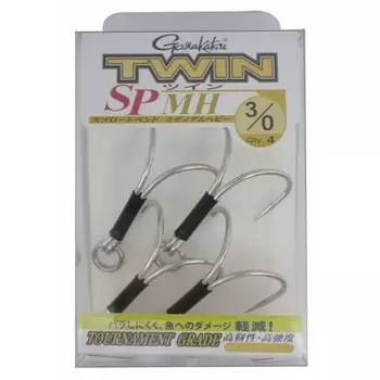 Gamakatsu Treble Hook Rose Rose TGW Twin SP-MH Silver