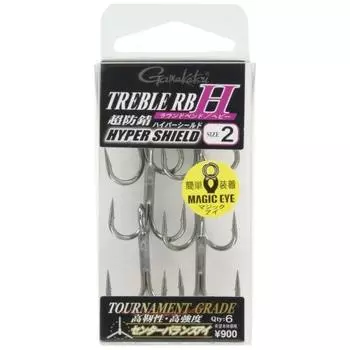 Gamakatsu Treble Hook Rose Treble RB-H #2