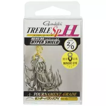 Gamakatsu Treble Hook Rose Treble SP-H (ГЭС) 2/0