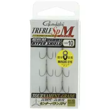 Gamakatsu Treble Hook Rose Treble SP-M (Hyper Shield) #10