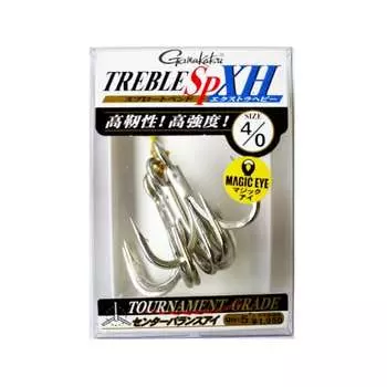 Gamakatsu Treble Hook Rose Treble SP-XH 4/0