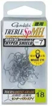 Gamakatsu Treble Hook Rose Value Treble SP-MH (ГЭС) # 8