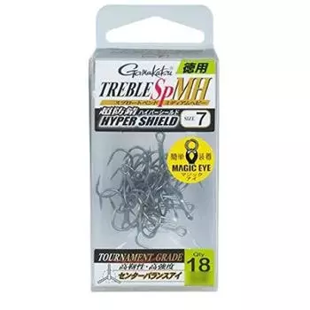 Gamakatsu Treble Hook Rose Value Treble SP-MH (ГЭС) # 1