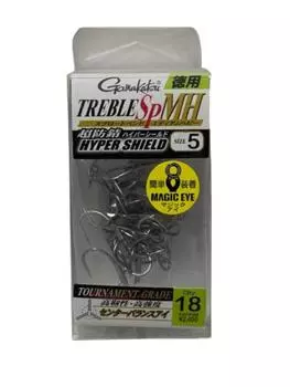 Gamakatsu Treble Hook Rose Value Treble SP-MH (ГЭС) # 5