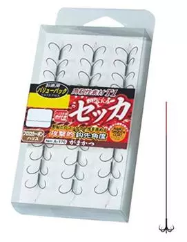 Gamakatsu Value Pack T1 Sekka (Нано-гладкое покрытие) 4 Якоря A177 6.5-1