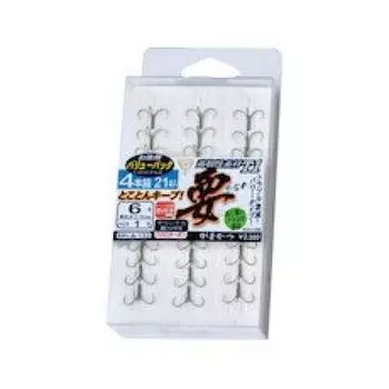 Gamakatsu Value Pack T1 Требуется Kaname Brown 4 якоря A133 6.5-1.