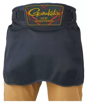 Gamakatsu Windstopper Hip Guard GM3677 Black M (R) (No Belt) чёрный