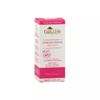 Gamarde Nutrition Интенсивная сыворотка с аргановым маслом, восстанавливающая сухую кожу, 30 мл