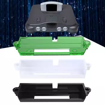 Лоток для игровой карты Совместимость с регионом США и Японией Замена слота для картриджа для консолей N64 Простая установка и снятие чёрный