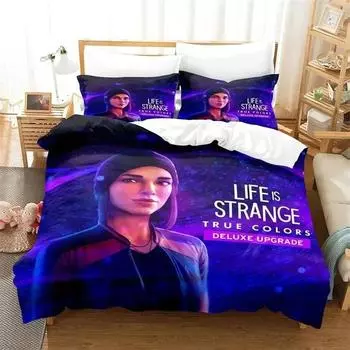 Game Life is Strange Bedding Sets exquisite bed supplies set duvet cover bed comforter set luxury birthday gift 70x133cm 2pcs