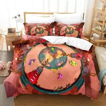 Game My Singing Monsters Bedding Set Single Twin Full Queen King Size Bed Set Adult Kid Bedroom Duvet cover Sets Home Textiles 70x133cm 2pcs