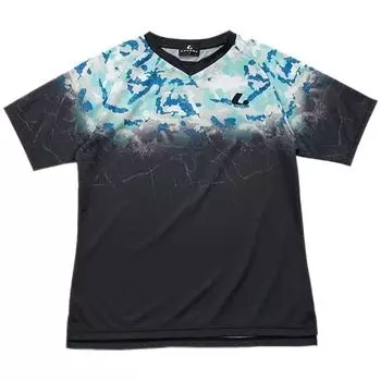 Game Shirt Uni Game Shirt Black [Lucent] (No Collar)
