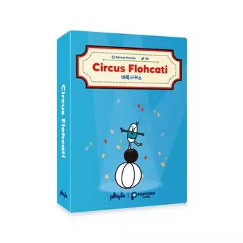 Gameology Flea Circus Board Game, popular Korean game