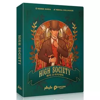 Gameology playte настольная игра-аукцион карт высшего общества, популярная корейская игра