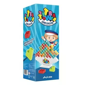 Gameology playte Tetra Tower настольная игра Ottogi block stacking, популярная корейская игра