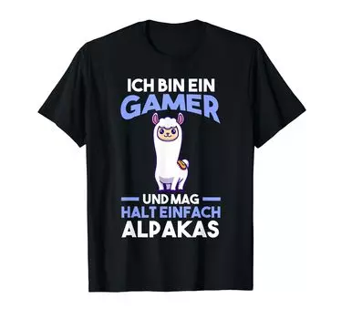 Gamer Alpaca Gamer Alpaca T-shirt
