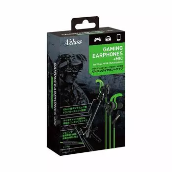 Gaming earphones microphone for Green + PS4/PS VR/smartphone