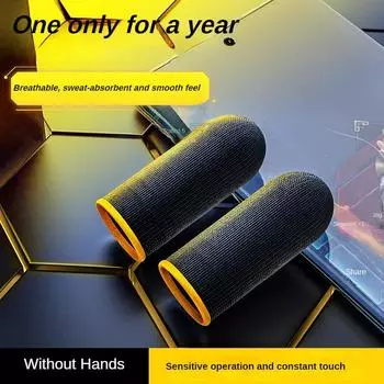 Игровые перчатки для защиты пальцев, противоскользящие, для сенсорного экрана, для мобильного контроллера 1 pair