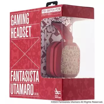 GAMING HEADSET FANTASISTA UTAMARO RED PS5 Switch -