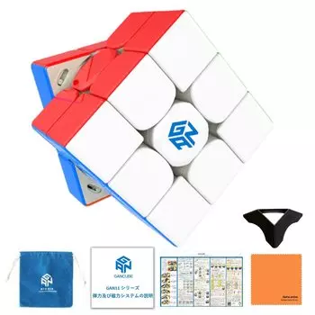 GAN11 M Pro UV cube руководство по эксплуатации на японском языке, решение процедуры руководство по эксплуатации подставка салфетка для чистки Внутренний основной цвет Без наклеек GANCUBE Gan 11 магнит