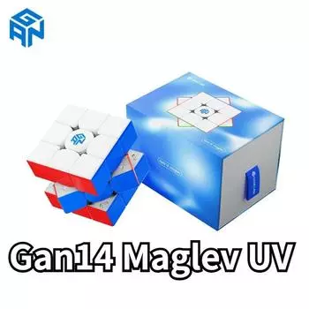 Gan14 Maglev UV Magic Cube Gan 14 Maglev UV Magnetic 3x3x3 Magic Speed Cube Профессиональная головоломка, игрушки-головоломки