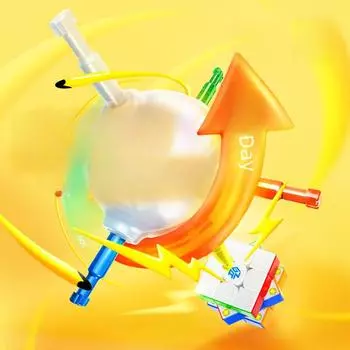 GAN356 iCarry S: Модернизированный интеллектуальный кубик Рубика 3x3 с глобальным боевым ИИ