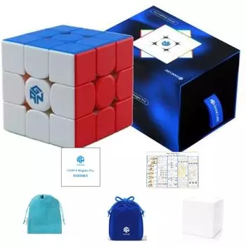 GAN 14 Maglev Pro Японская инструкция по эксплуатации 3x3 куб Японская стратегия сумка 3x3 куб с магнитом для соревнований Maglev Pro [Продукт & &