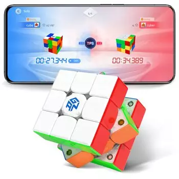 GAN 356 i Carry Stickerless Smart Cube 3x3 Works with Cube Station App