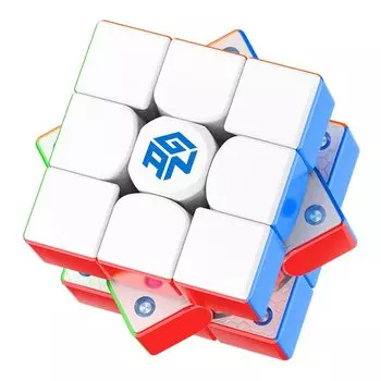 GAN 356 Maglev Frost 2024 76 магнитов Куб для соревнований 3x3 Версия без наклеек для профессионалов 3x3x3 Супергладкий оригинальный продукт GESpro+ Встроенный