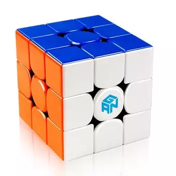 Gan 356 R 3x3 Speed Cube без наклеек Gans 356r 3x3x3 Magic Cube Puzzle Ges V3 System Extra Bonus Blu