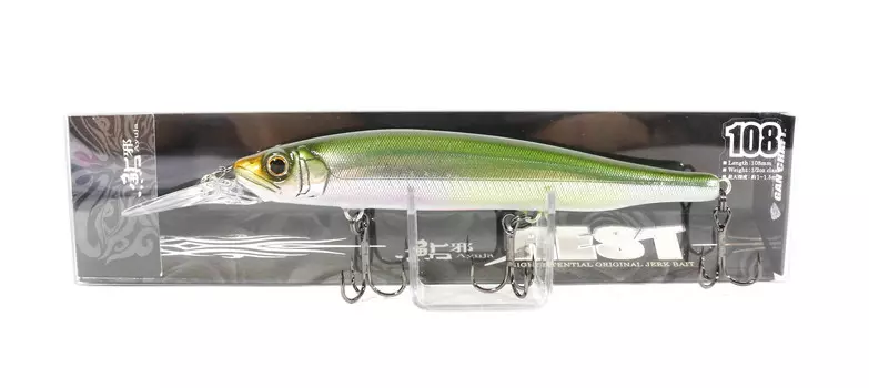 Gan Craft Ayuja Rest 108 Медленно плавающая приманка 12 (8046)