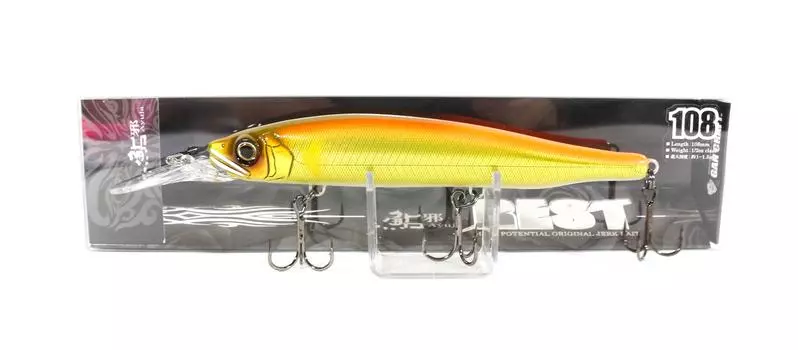 Gan Craft Ayuja Rest 108 Медленно плавающая приманка 09 (8015)