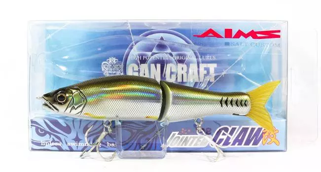 Gan Craft Jointed Claw 148S Соленая плавающая шарнирная приманка AS-03 (0038)