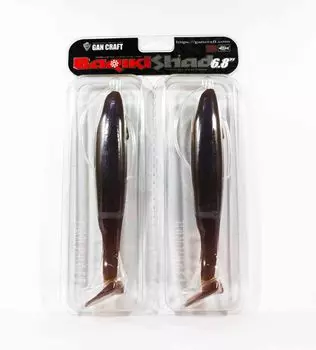 Gan Craft Мягкая Приманка Bariki Shad 6,8 дюйма 08 (4128)