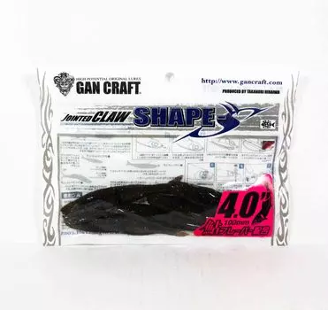 Gan Craft Soft Lure Shape-S 4 дюйма 5 штук в упаковке 11 (3675)