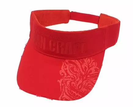 GAN CRAFT Трещина на лице Повреждение козырька #05 Красный/Красный