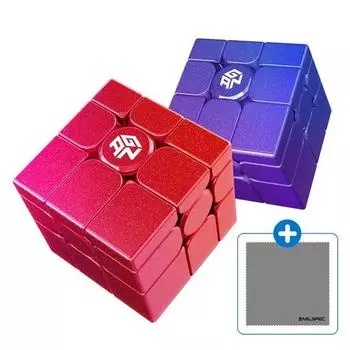 Gan Cube 3x3 GAN Mirror M Purple 33 Магнитный кубик-плеер 333 КУБ, корейские популярные головоломки