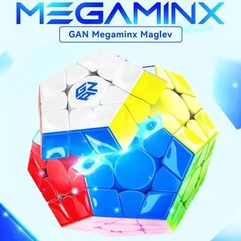 GAN Maglev Megaminx Magic Cube Магнитный 3x3 Додекаэдр Профессия Скорость Головоломка 12 Лицо Детские игрушки Специальный Cubo Magico