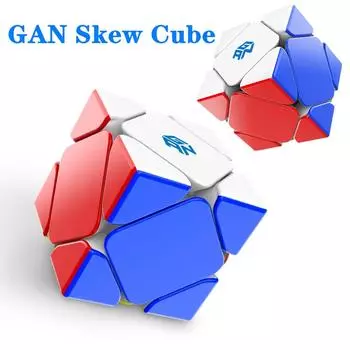 GAN Magnetic Skew Cube 3x3 Скоростной куб GAN Skewb M Волшебный куб Ганс Магнитный пазл cubo Magico