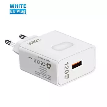 GaN зарядное устройство USB зарядное устройство Quick Charge 3.0 быстрая зарядка QC3.0 USB Type C кабель настенное зарядное устройство адаптер для iPhone Xiaomi Redmi Only EU Plug