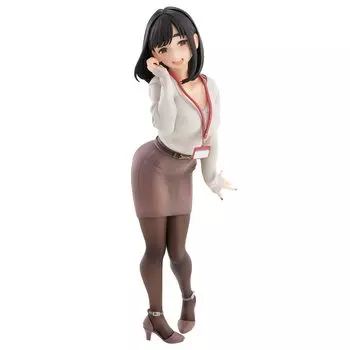 Ganbare PVC ABS Painted Complete Figure Synchronous-chan Kouhai-chan Non-scale &