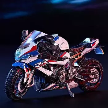 Ganda 3D стереоскопический металлический пазл Harley Avenger мотоцикл собранная модель игрушка для снятия стресса для взрослых игрушка в подарок к празднику