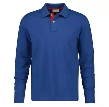Gant Reg Contrast Rugger поло с длинными рукавами XL
